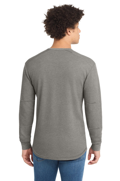Custom Embroidered New Era T-Shirts  in Shadow Grey Heather