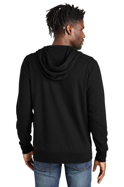 Custom Embroidered New Era Thermal Full-Zip Hoodie NEA141,Black