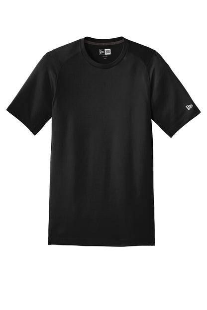 Custom Embroidered New Era Activewear in Black Solid