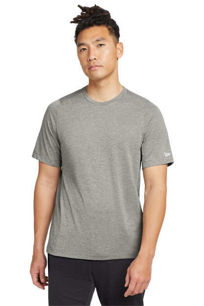 Custom Embroidered New Era Activewear in Rainstorm Grey