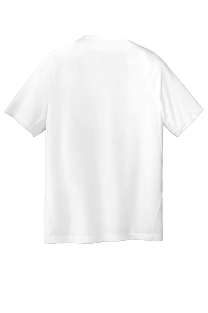 Custom Embroidered New Era Activewear in White Solid