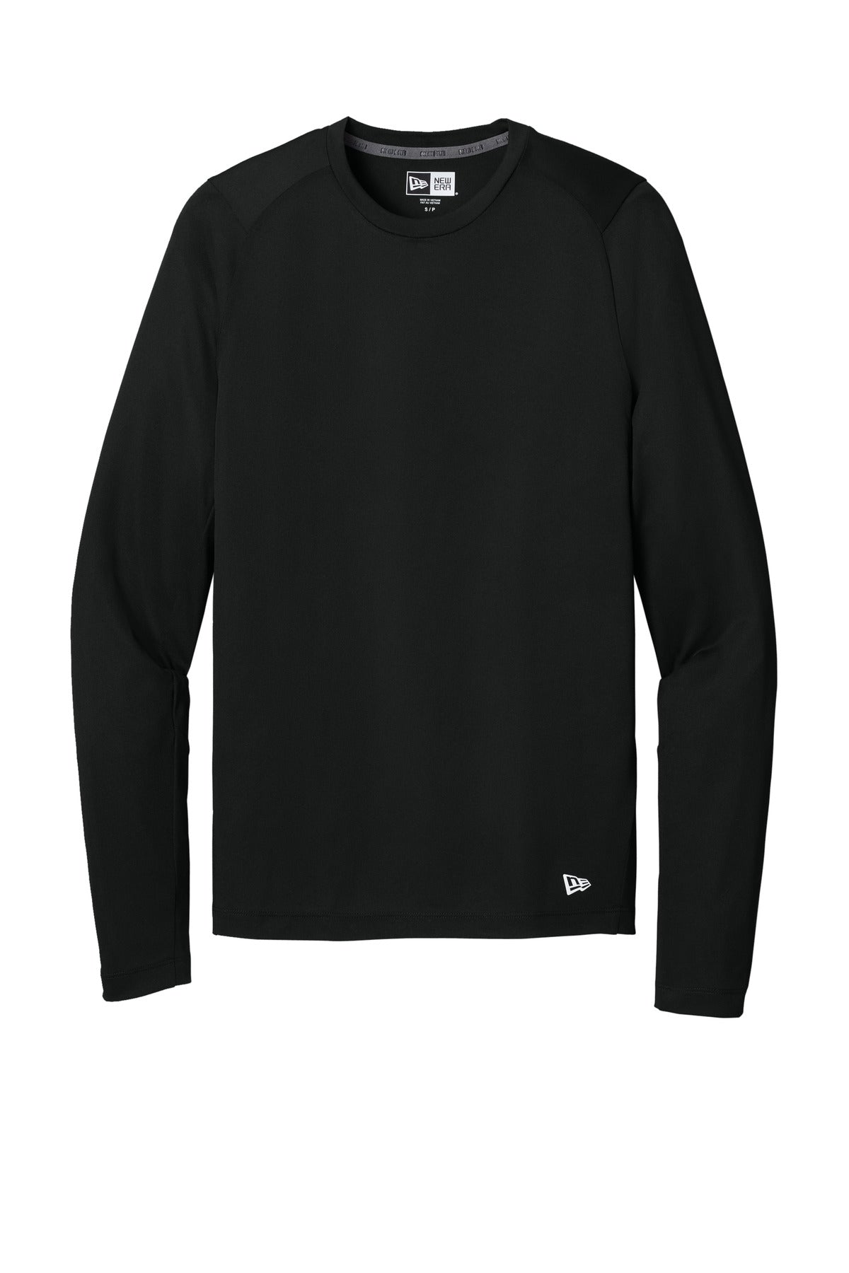 Custom Embroidered New Era Activewear in Black Solid