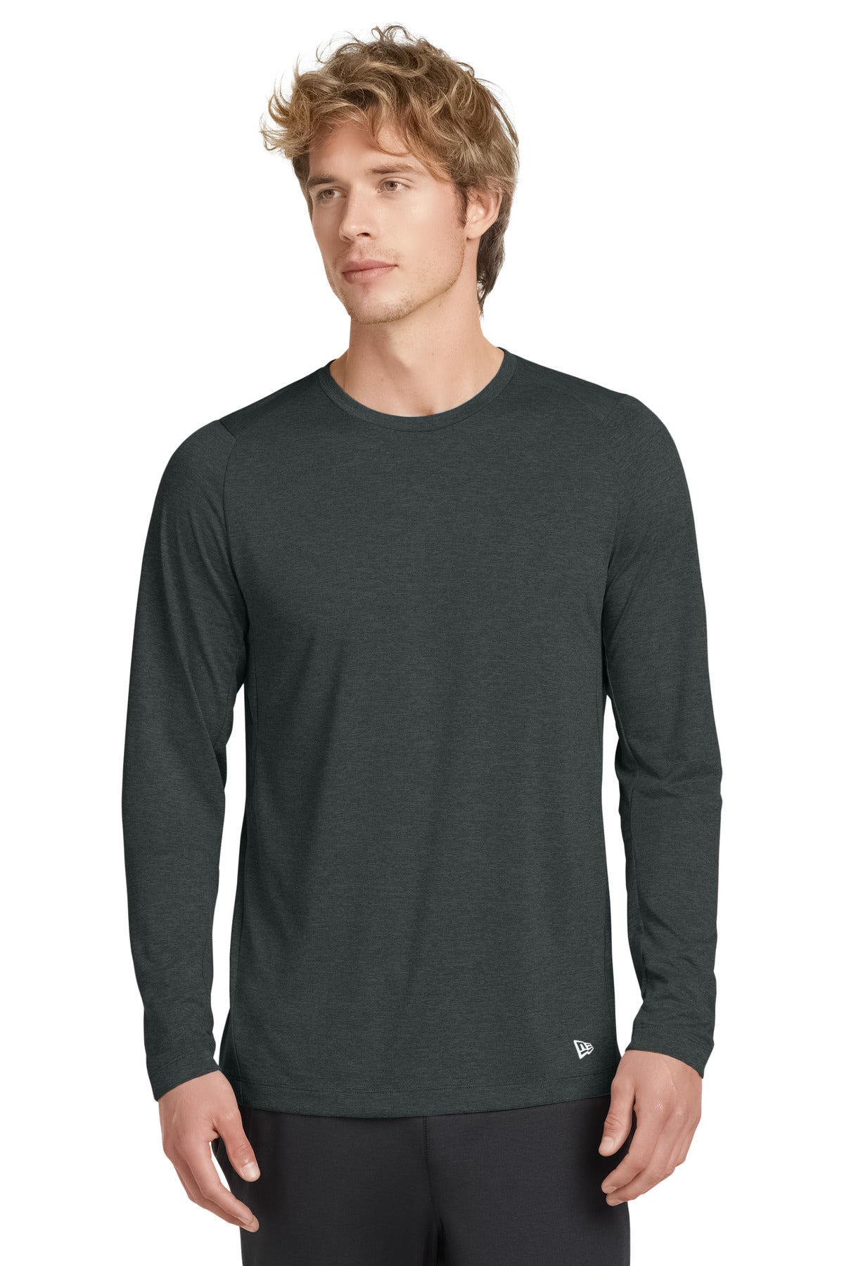 Custom Embroidered New Era Activewear in Graphite