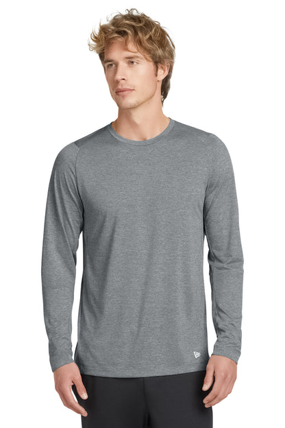Custom Embroidered New Era Activewear in Rainstorm Grey