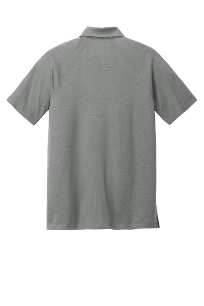 Custom Embroidered New Era Polos/Knits in Shadow Grey Heather