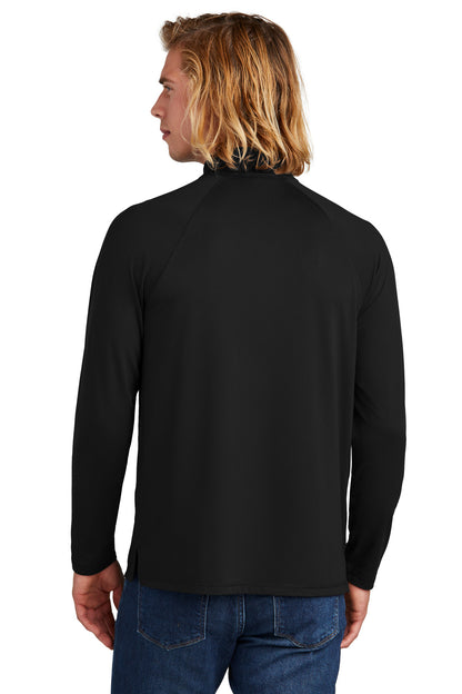 Custom Embroidered New Era Power 1/2-Zip NEA228,Black