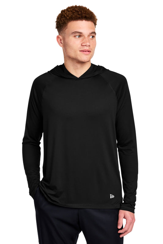 Custom Embroidered New Era T-Shirts  in Black