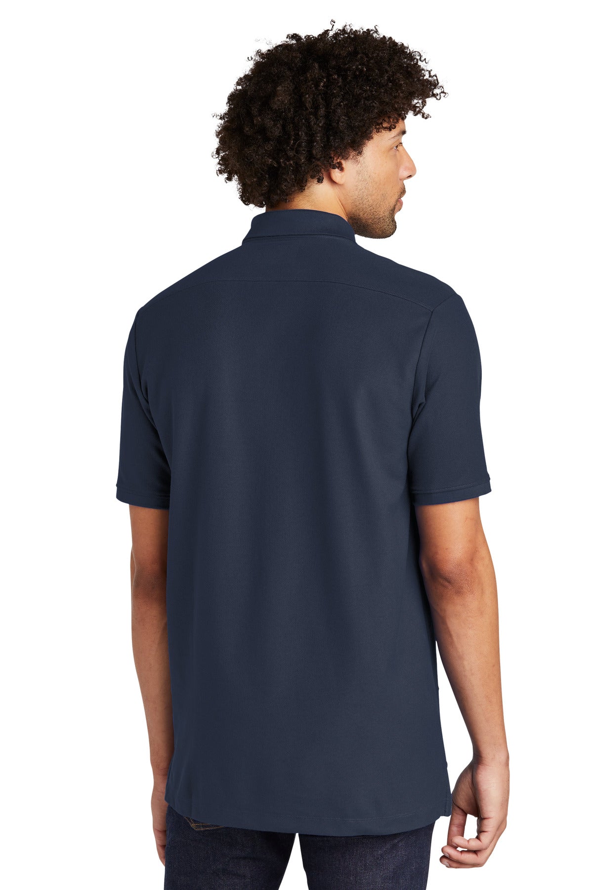 Custom Embroidered New Era  Venue Home Plate Polo. NEA300,True Navy