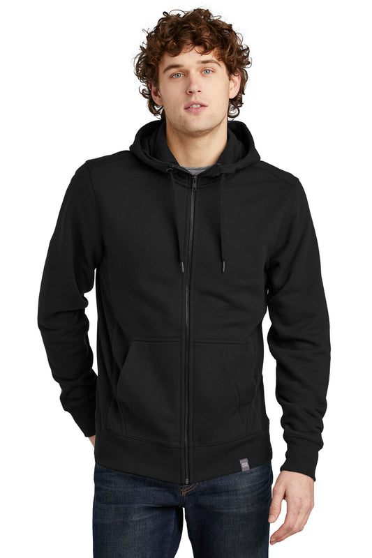 Custom Embroidered New Era Sweatshirts/Fleece in Black