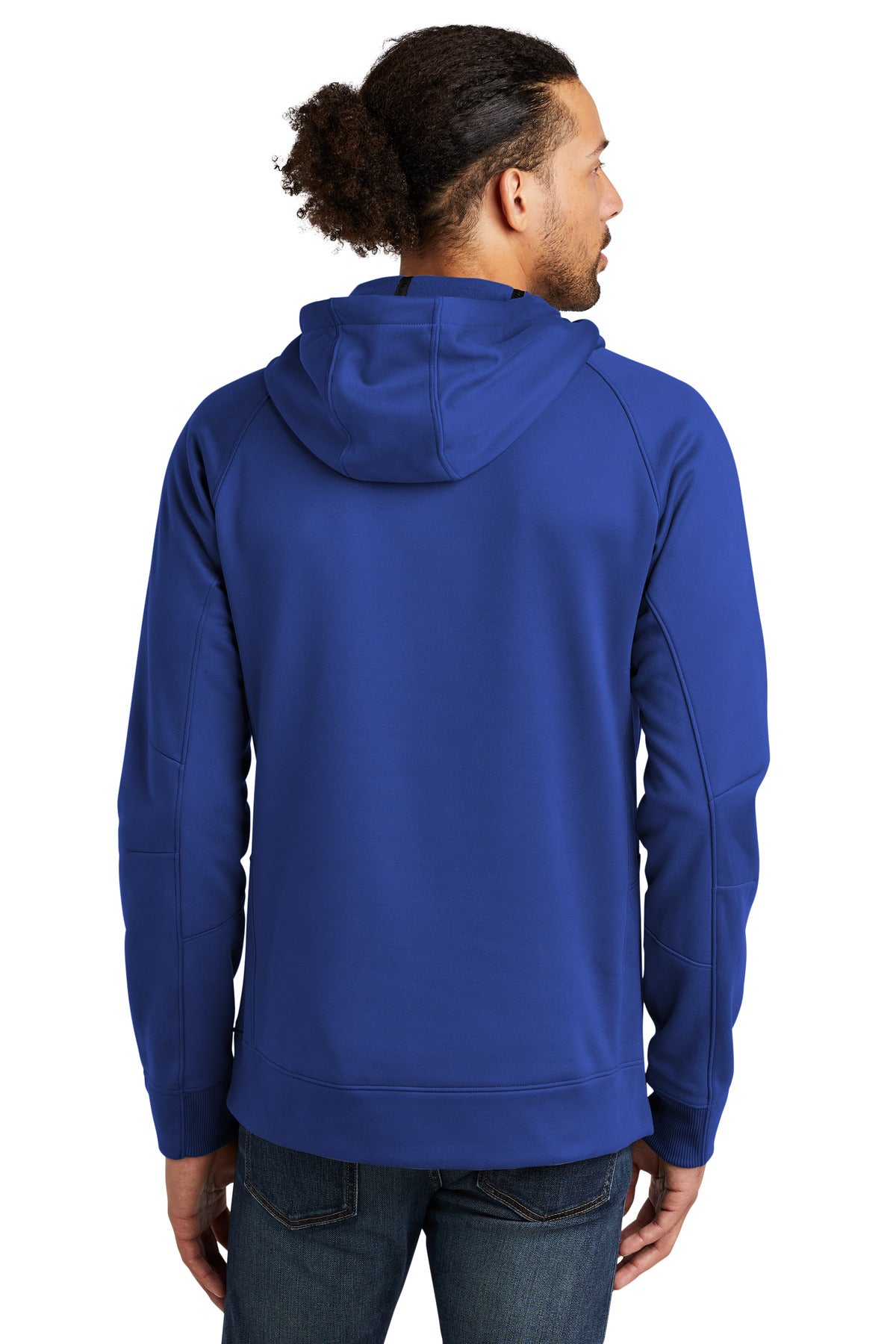 Custom Embroidered New Era  Venue Fleece Pullover Hoodie. NEA520,Royal