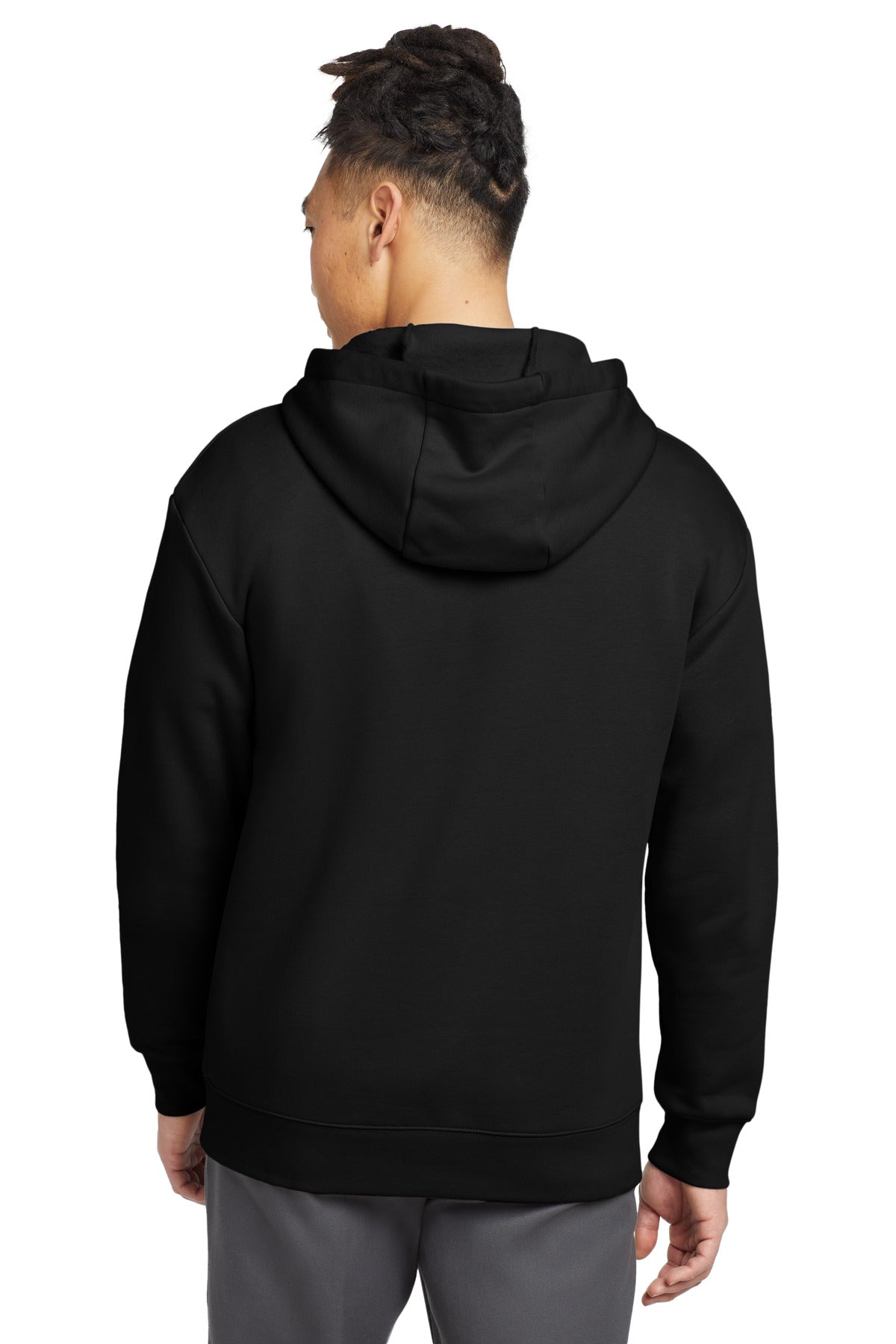 Custom Embroidered New Era Heritage Fleece Pullover Hoodie NEA525,Black