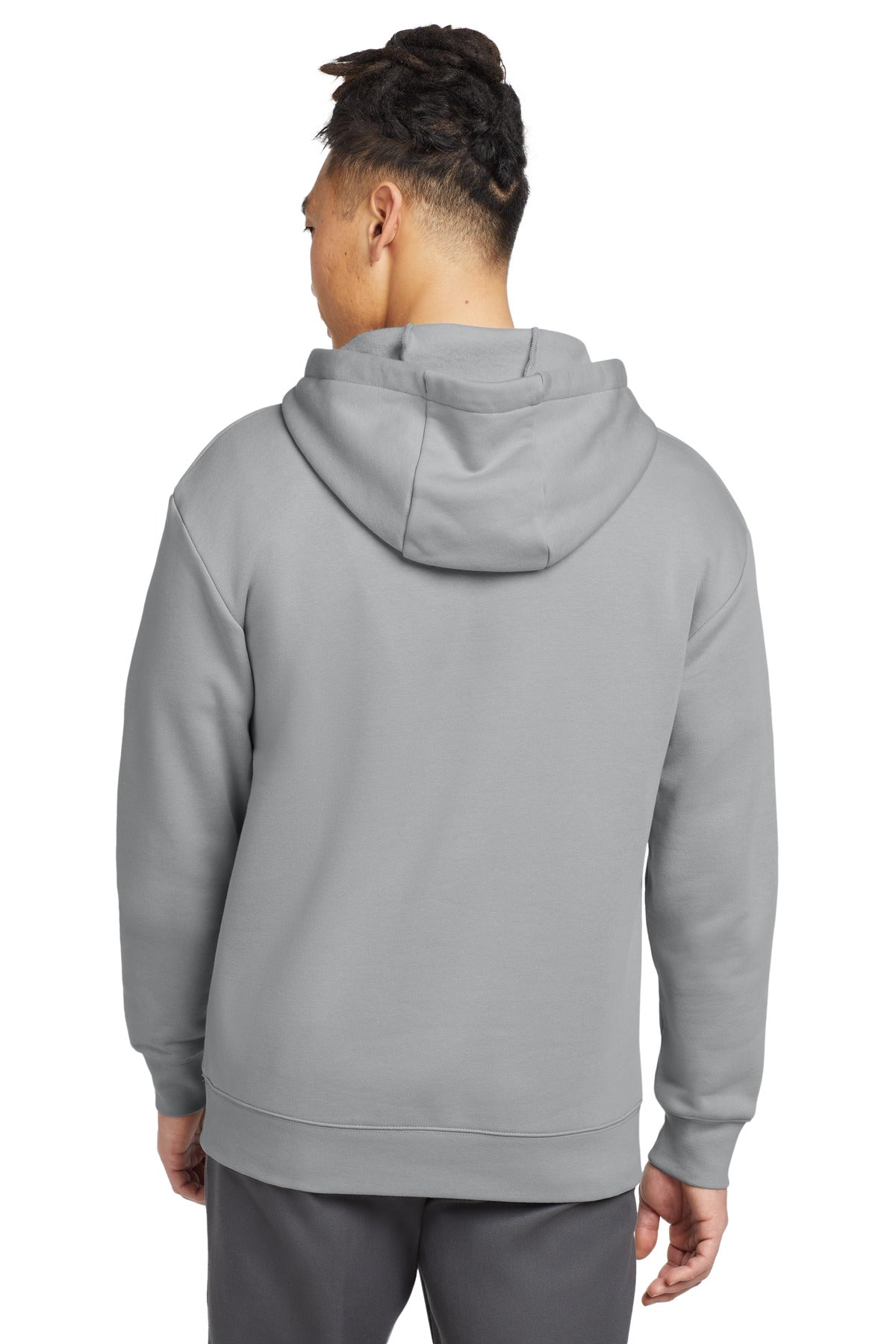 Custom Embroidered New Era Heritage Fleece Pullover Hoodie NEA525,Rainstorm Grey