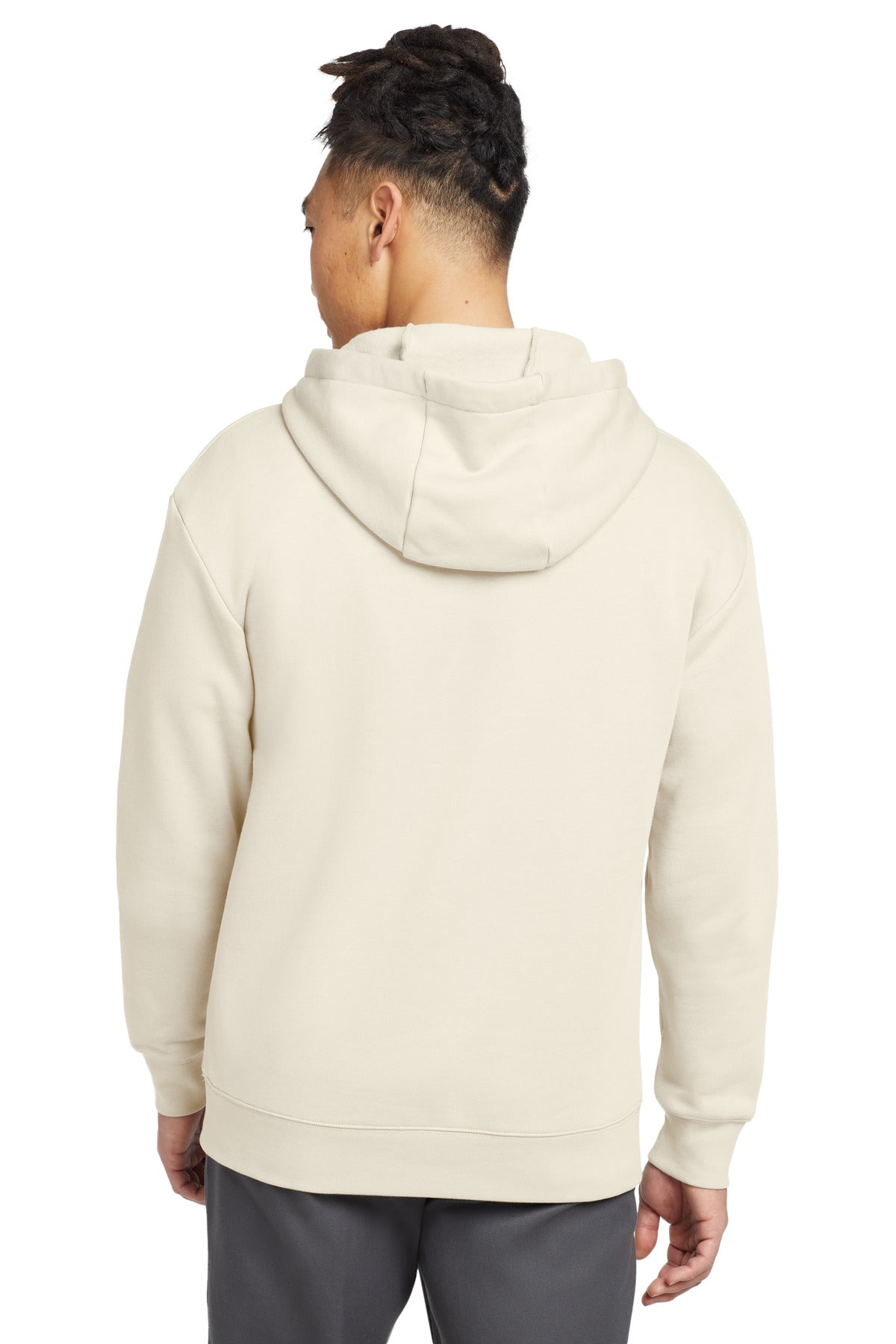 Custom Embroidered New Era Heritage Fleece Pullover Hoodie NEA525,Soft Beige