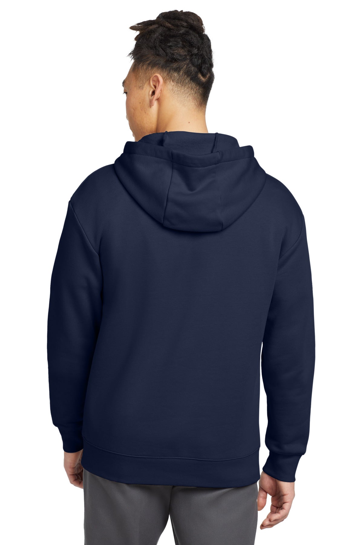 Custom Embroidered New Era Heritage Fleece Pullover Hoodie NEA525,True Navy