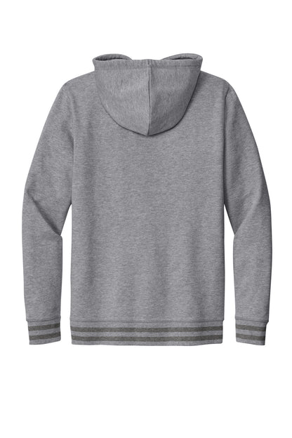 New Era Comeback Fleece Pullover Hoodie NEA550 Athletic Heather/ Dark Heather Grey