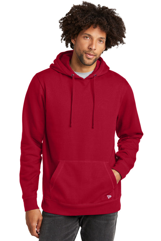New Era Comeback Fleece Pullover Hoodie NEA550 Crimson