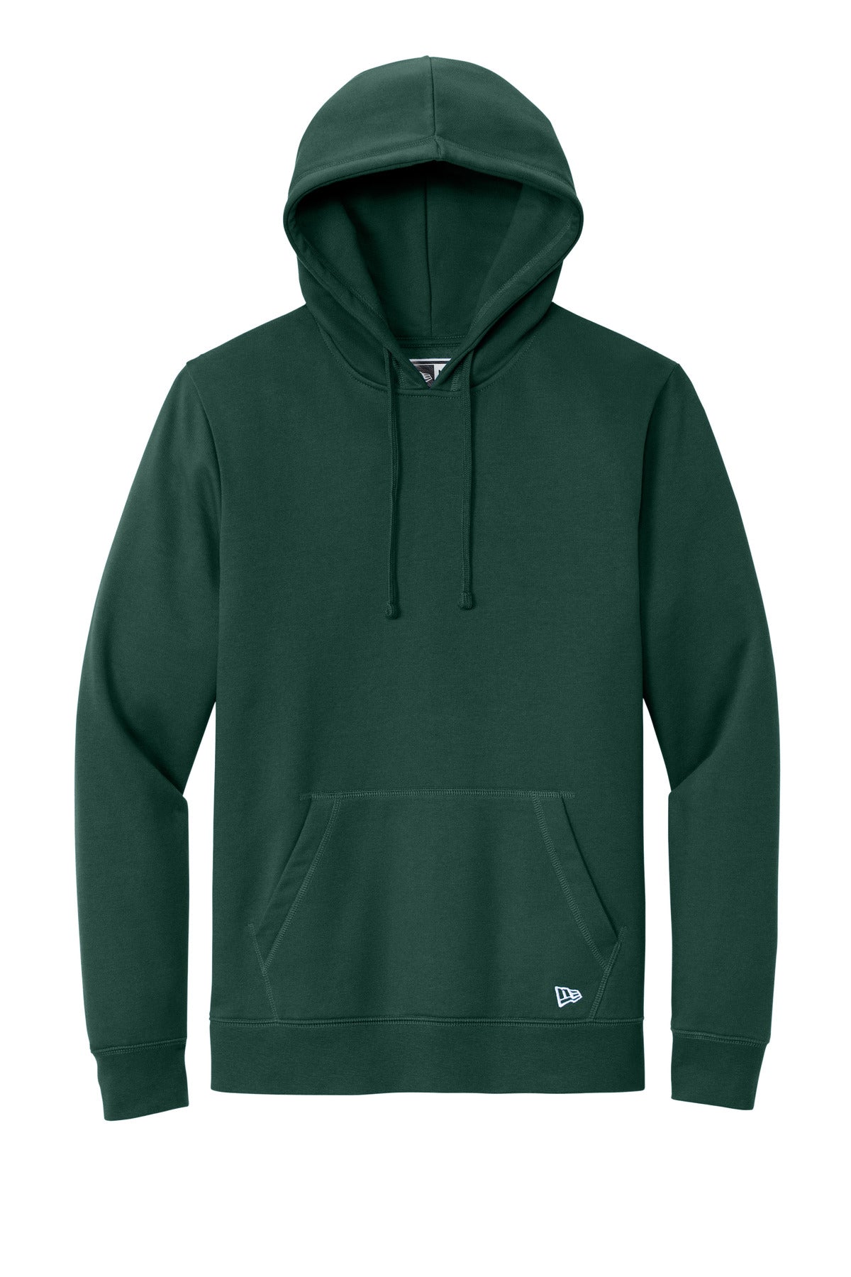 New Era Comeback Fleece Pullover Hoodie NEA550 Dark Green