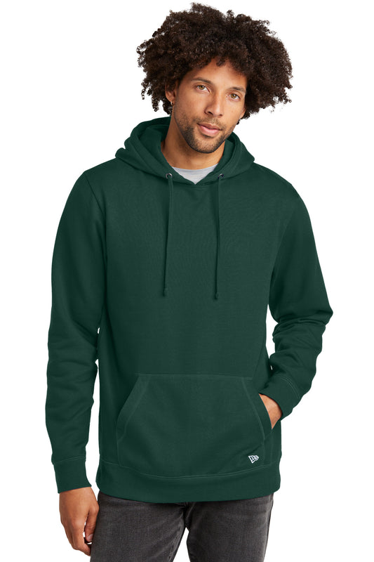 New Era Comeback Fleece Pullover Hoodie NEA550 Dark Green