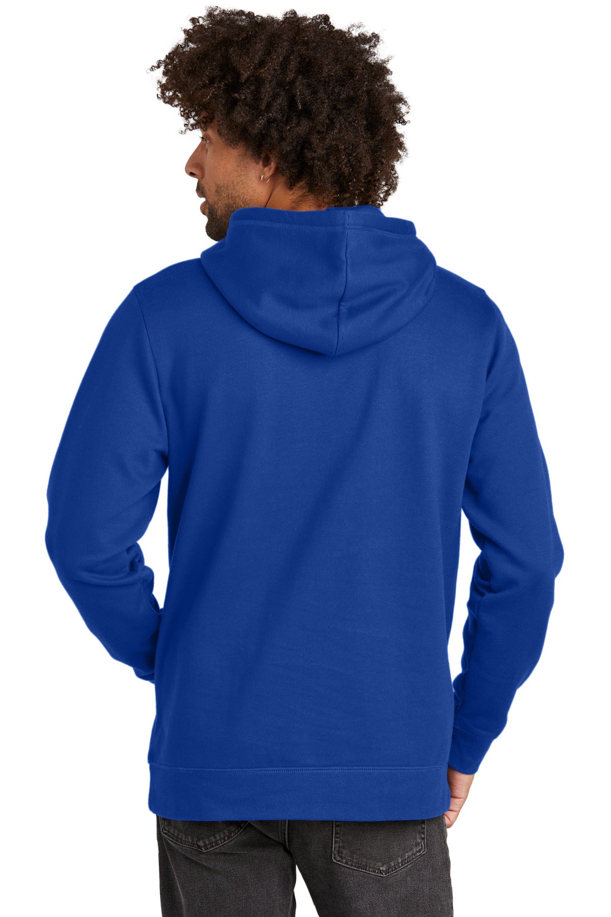 Custom Embroidered New Era Comeback Fleece Pullover Hoodie NEA550,Royal