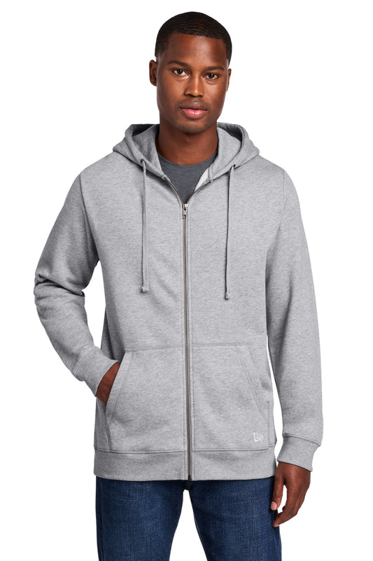 Custom Embroidered New Era Sweatshirts/Fleece in Athletic Heather