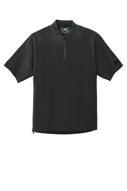 New Era  Cage Short Sleeve 1/4-Zip Jacket. NEA600