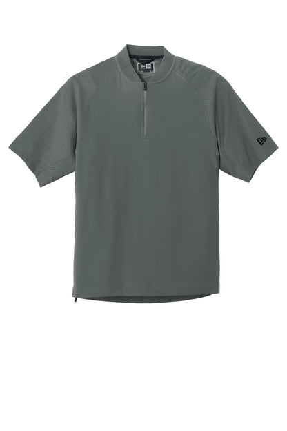 New Era  Cage Short Sleeve 1/4-Zip Jacket. NEA600