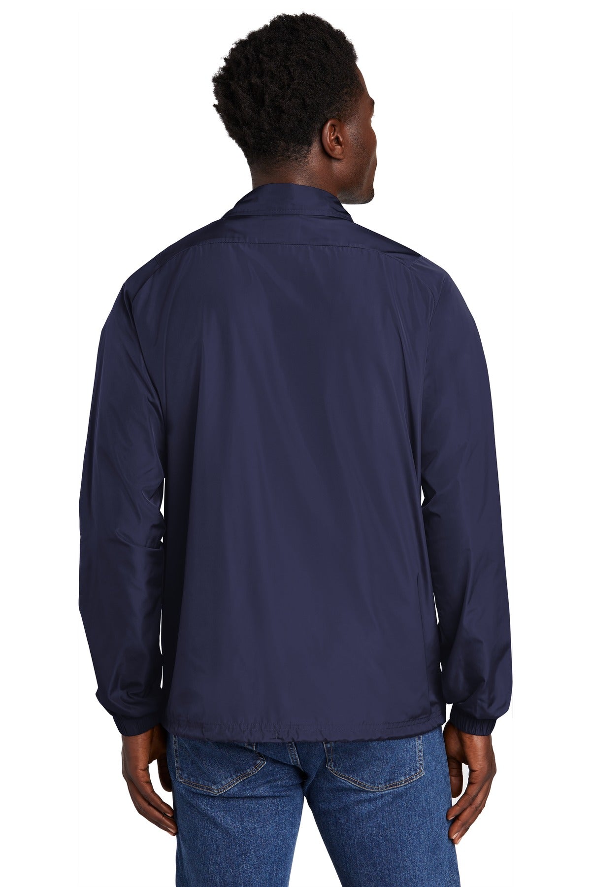 Custom Embroidered New Era  Coaches Jacket NEA601,True Navy