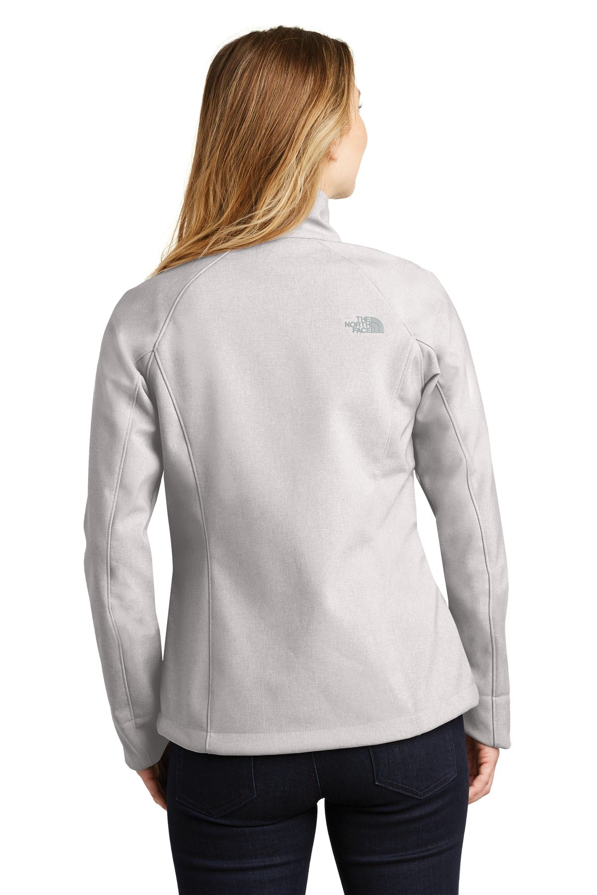 Custom Embroidered The North Face  Women's Apex Barrier Soft Shell Jacket. NF0A3LGU,TNF Light Grey Heather