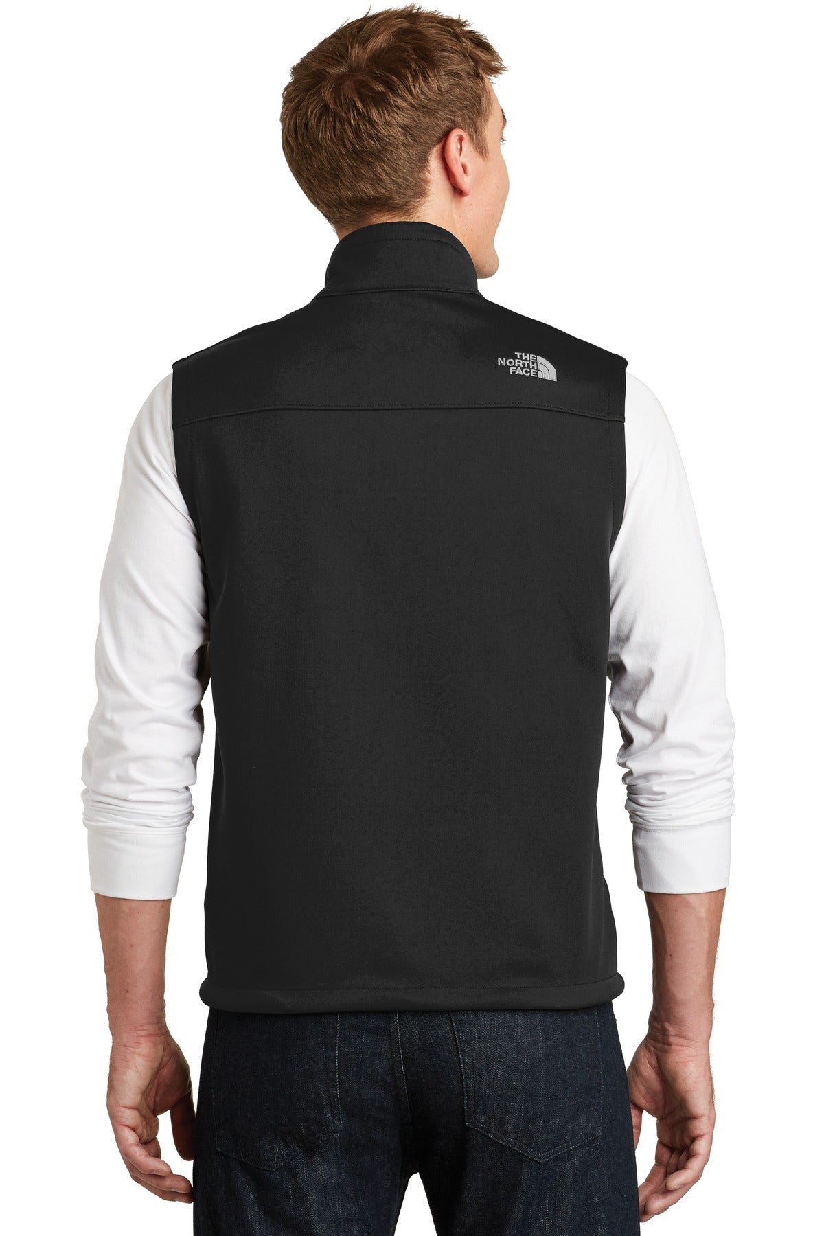 Custom Embroidered The North Face  Ridgewall Soft Shell Vest. NF0A3LGZ,TNF Black