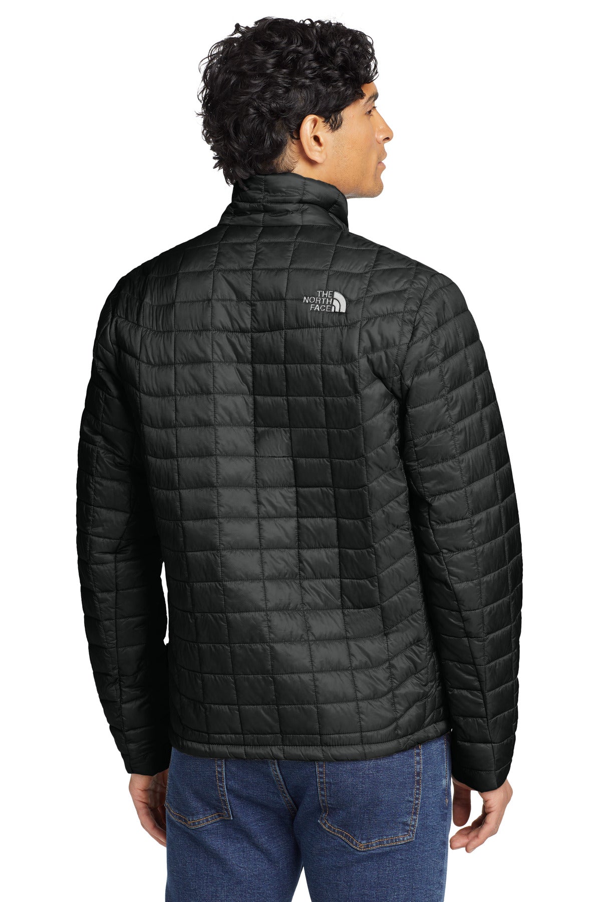 Custom Embroidered The North Face  ThermoBall   Trekker Jacket. NF0A3LH2,TNF Matte Black