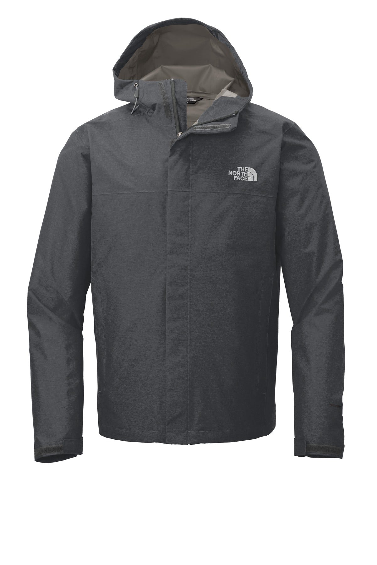 Custom Embroidered The North Face Outerwear in TNF Dark Grey Heather