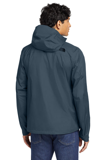 Custom Embroidered The North Face Outerwear in Shady Blue