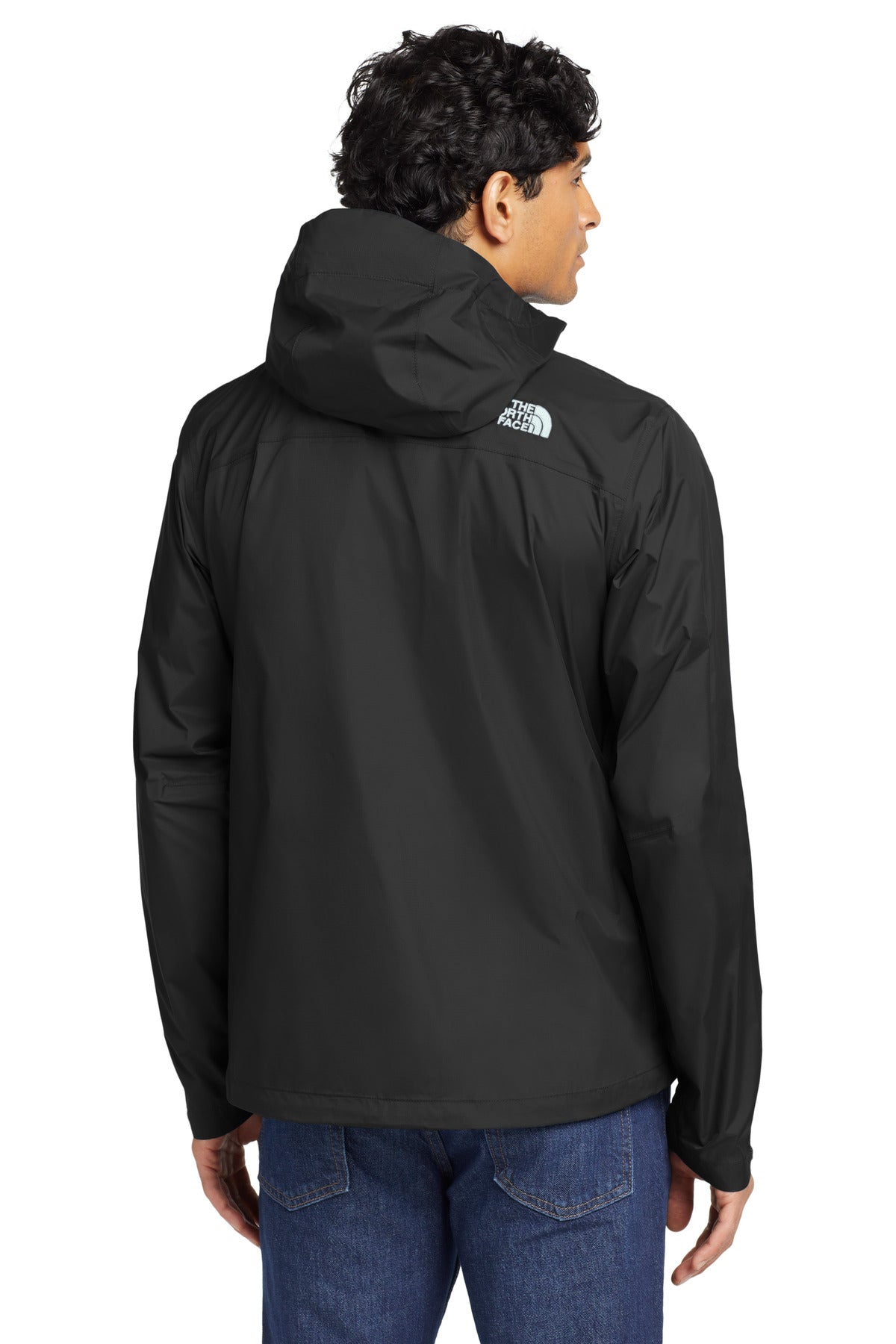 Custom Embroidered The North Face Outerwear in TNF Black