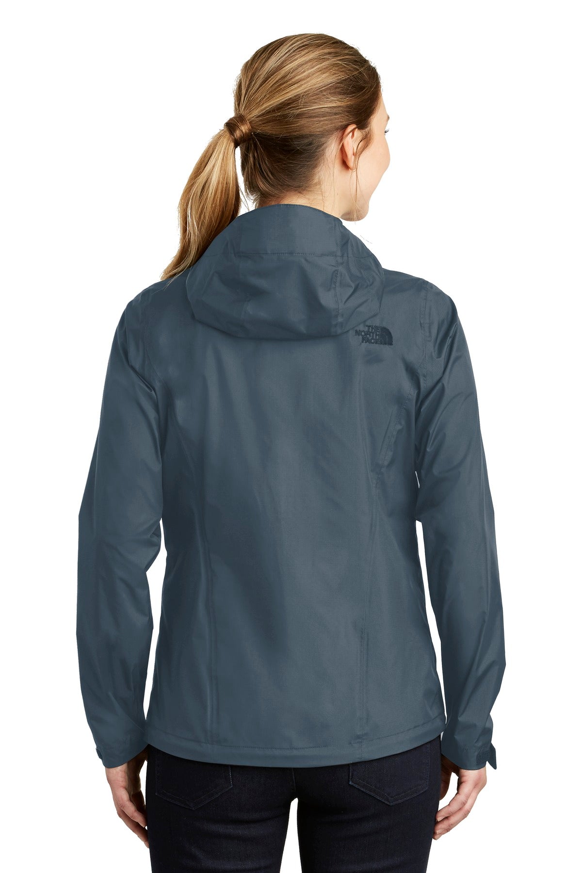 Custom Embroidered The North Face  Women's DryVent Rain Jacket. NF0A3LH5,Shady Blue