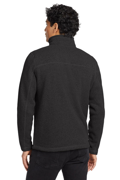 Custom Embroidered The North Face  Sweater Fleece Jacket. NF0A3LH7,TNF Black Heather