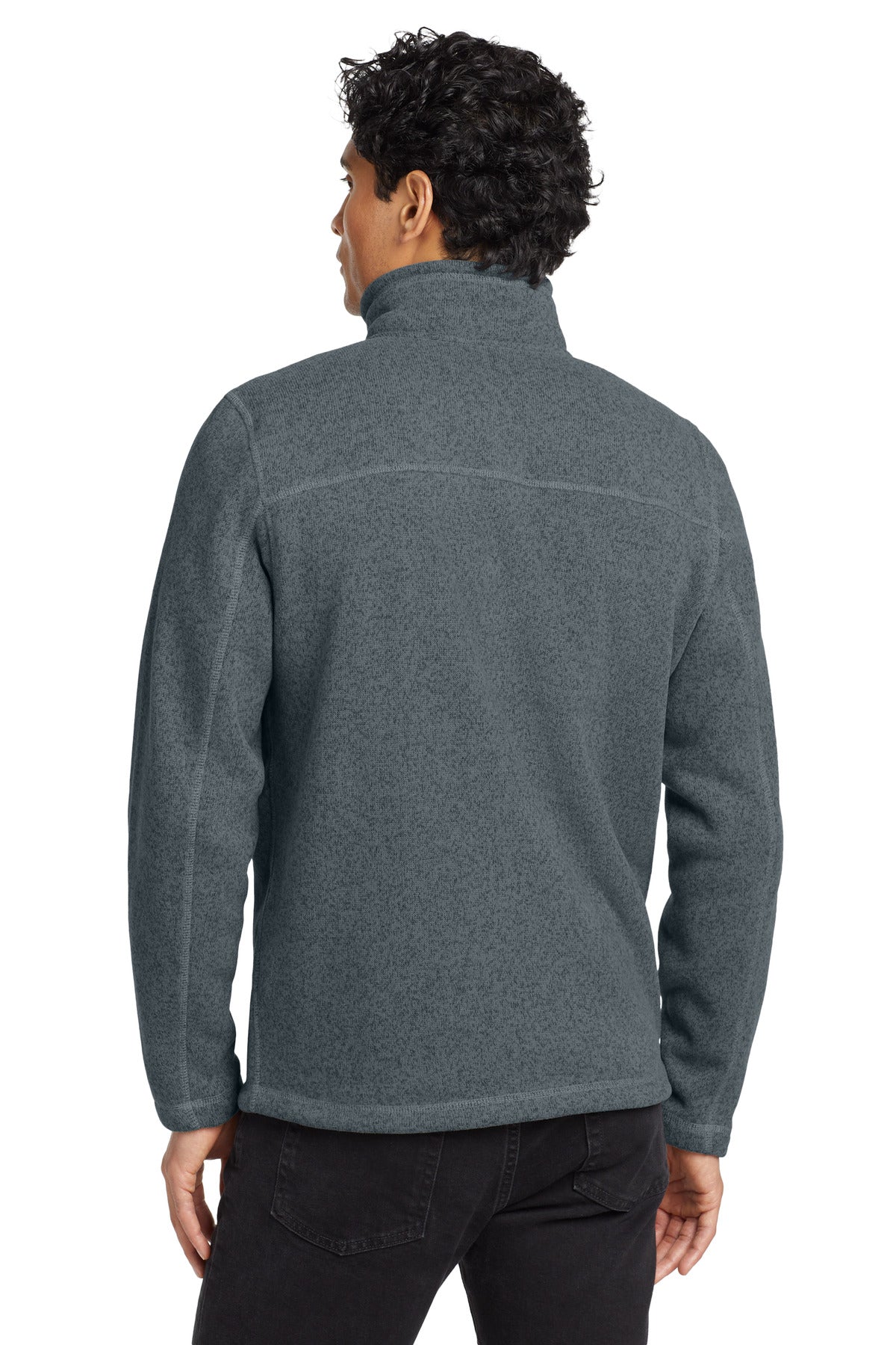 Custom Embroidered The North Face  Sweater Fleece Jacket. NF0A3LH7,Urban Navy Heather