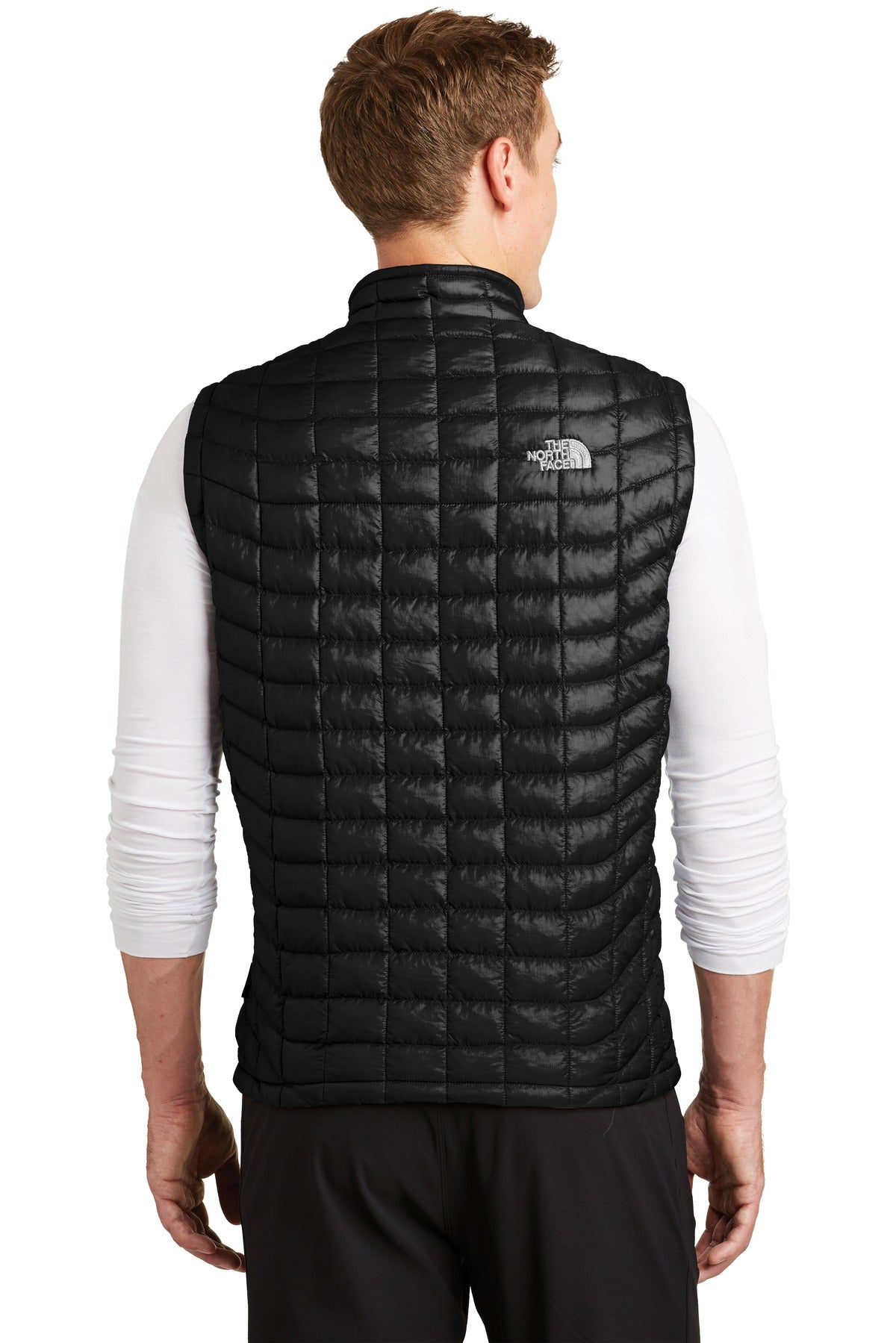 Custom Embroidered The North Face  ThermoBall   Trekker Vest. NF0A3LHD,TNF Black