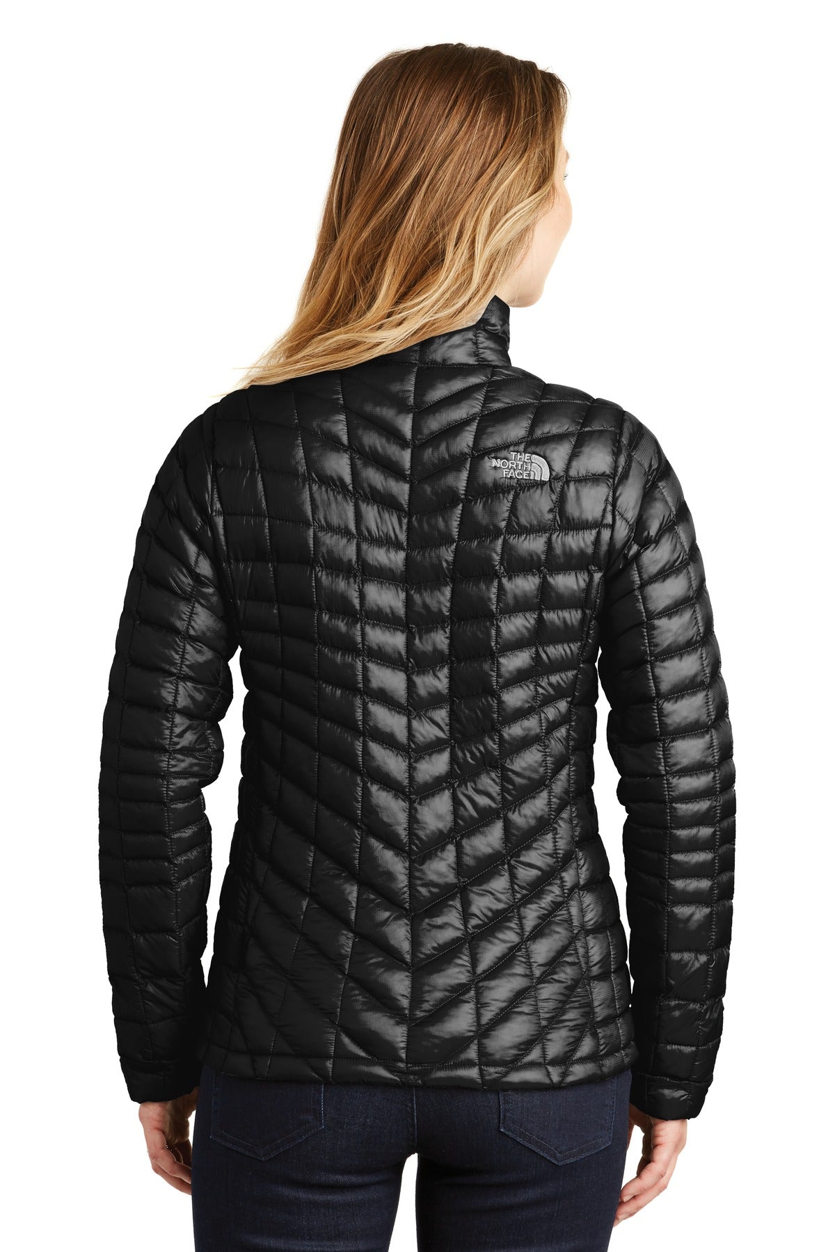 Custom Embroidered The North Face  Women's ThermoBall  Trekker Jacket. NF0A3LHK,TNF Black