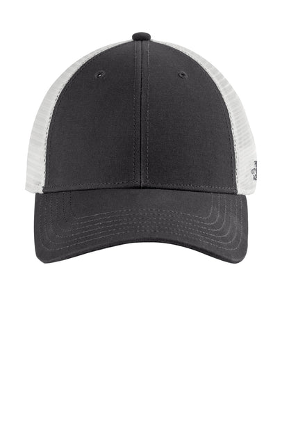 Custom Embroidered The North Face Caps in Asphalt Grey/ TNF White