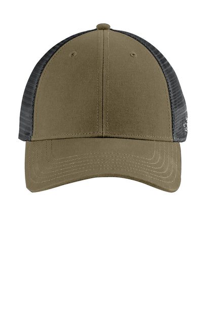 Custom Embroidered The North Face Caps in Burnt Olive Green/ Asphalt Grey
