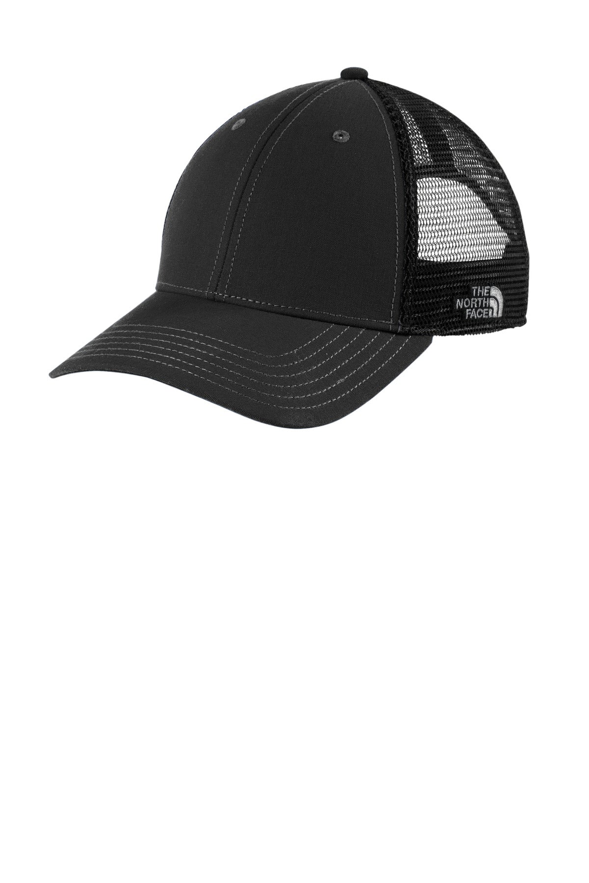 Custom Embroidered The North Face Caps in TNF Black/ TNF Black