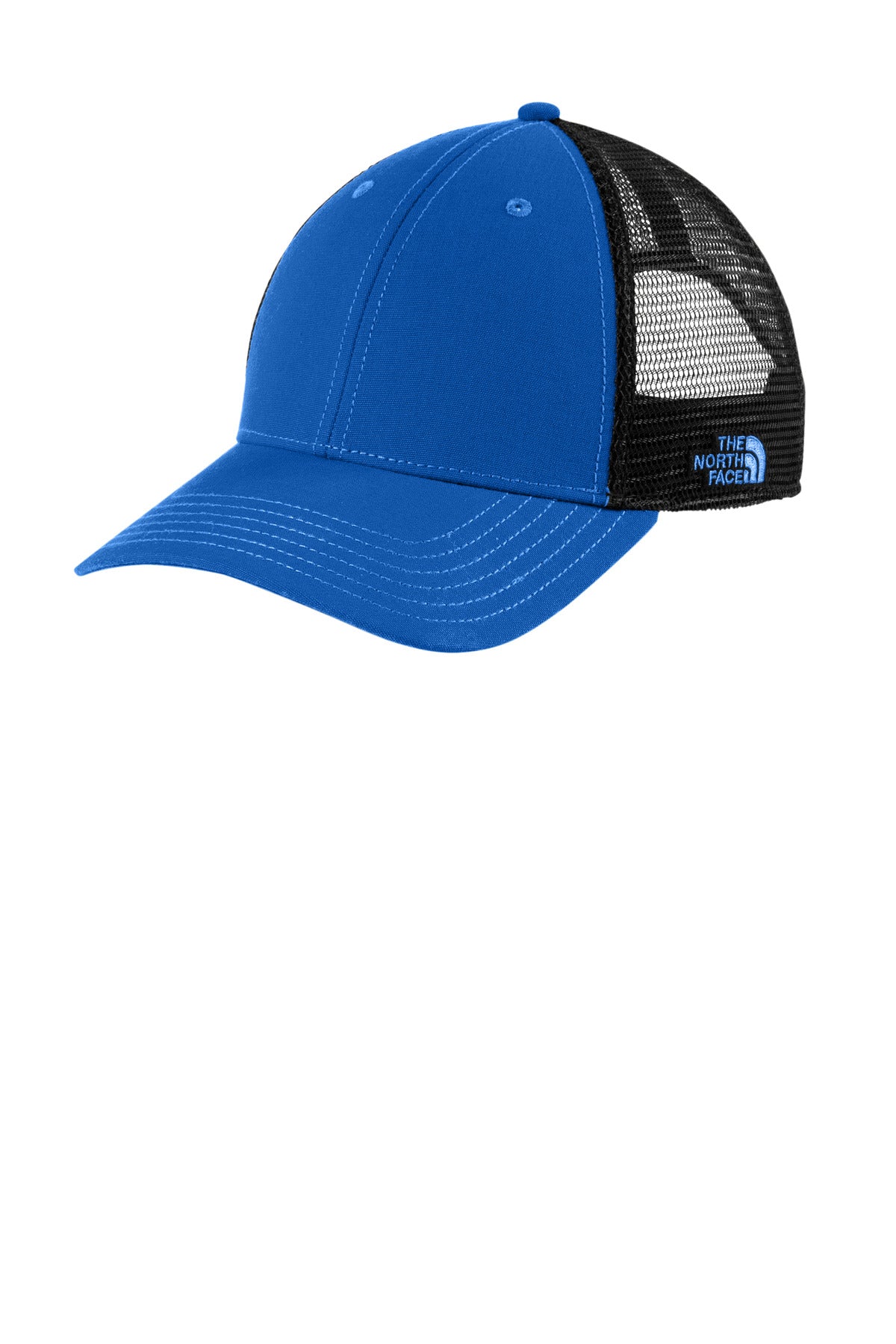 Custom Embroidered The North Face Caps in TNF Blue/ TNF Black