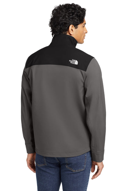 Custom Embroidered The North Face  Castle Rock Soft Shell Jacket. NF0A552Z,Asphalt Grey