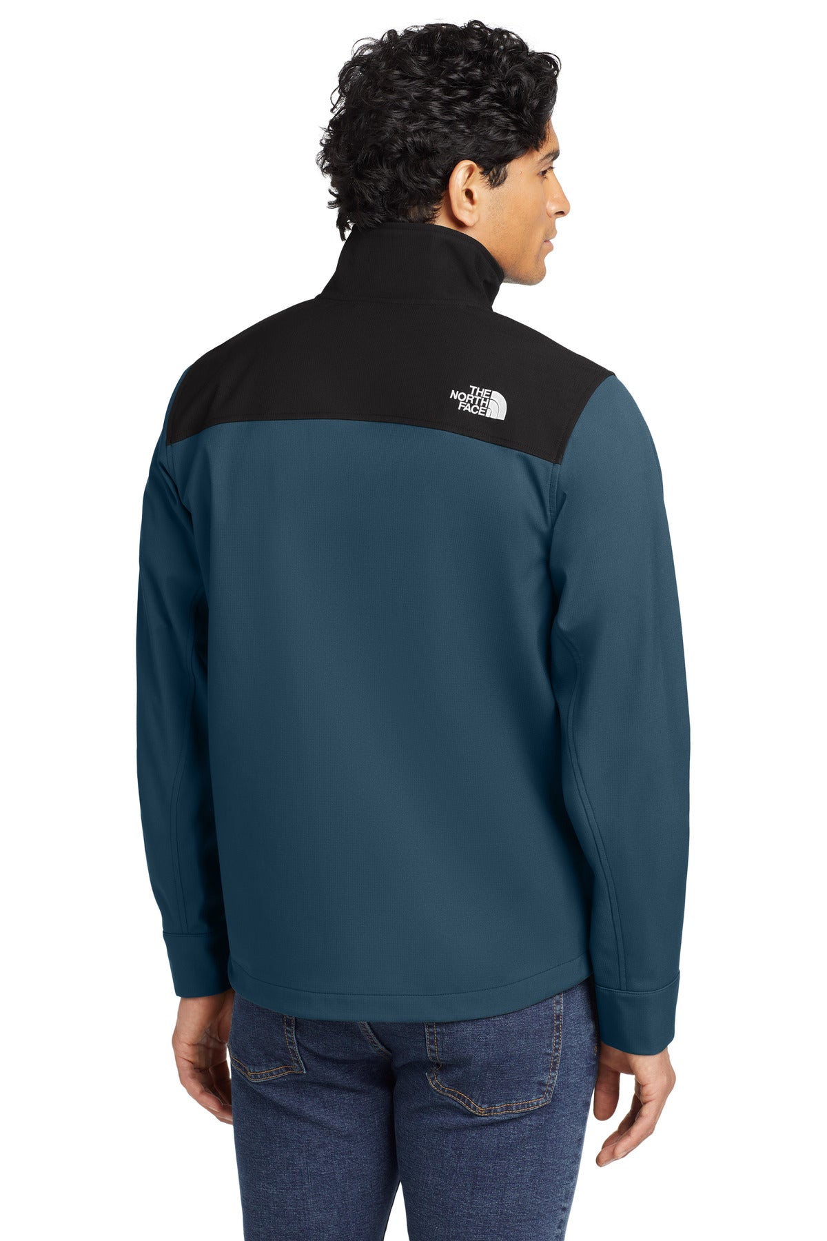Custom Embroidered The North Face  Castle Rock Soft Shell Jacket. NF0A552Z,Blue Wing