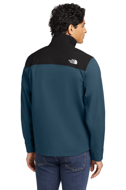 Custom Embroidered The North Face  Castle Rock Soft Shell Jacket. NF0A552Z,Blue Wing