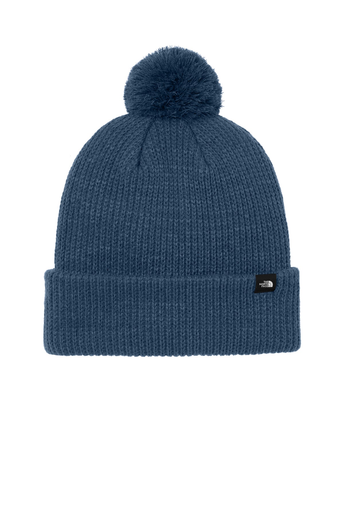 Custom Embroidered The North Face Caps in Shady Blue