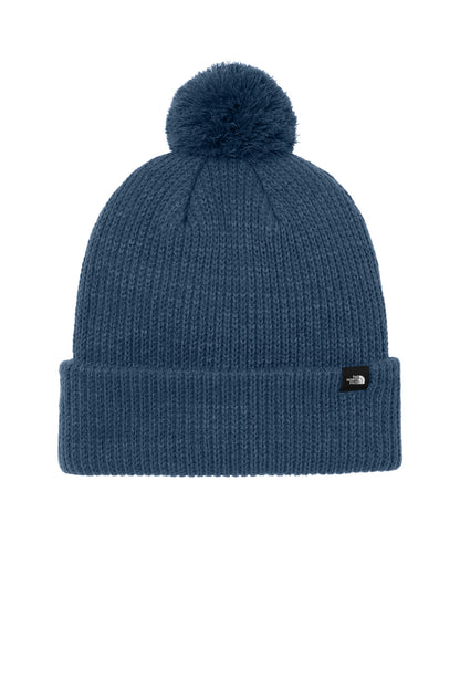 Custom Embroidered The North Face Caps in Shady Blue