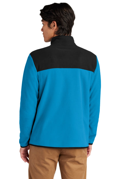 Custom Embroidered The North Face Glacier Full-Zip Fleece Jacket NF0A7V4J,Hero Blue/ TNF Black