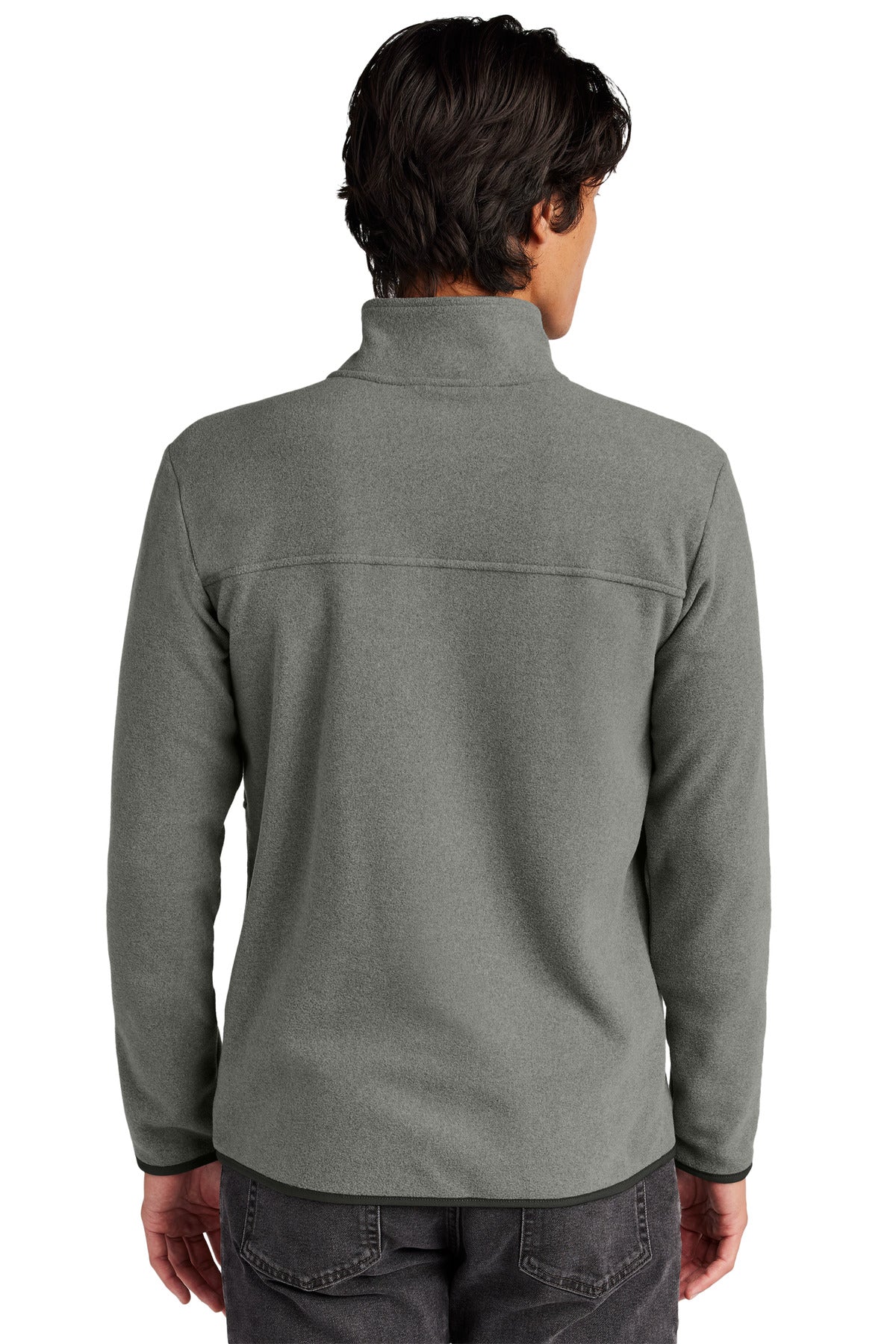 Custom Embroidered The North Face Glacier Full-Zip Fleece Jacket NF0A7V4J,TNF Medium Grey Heather