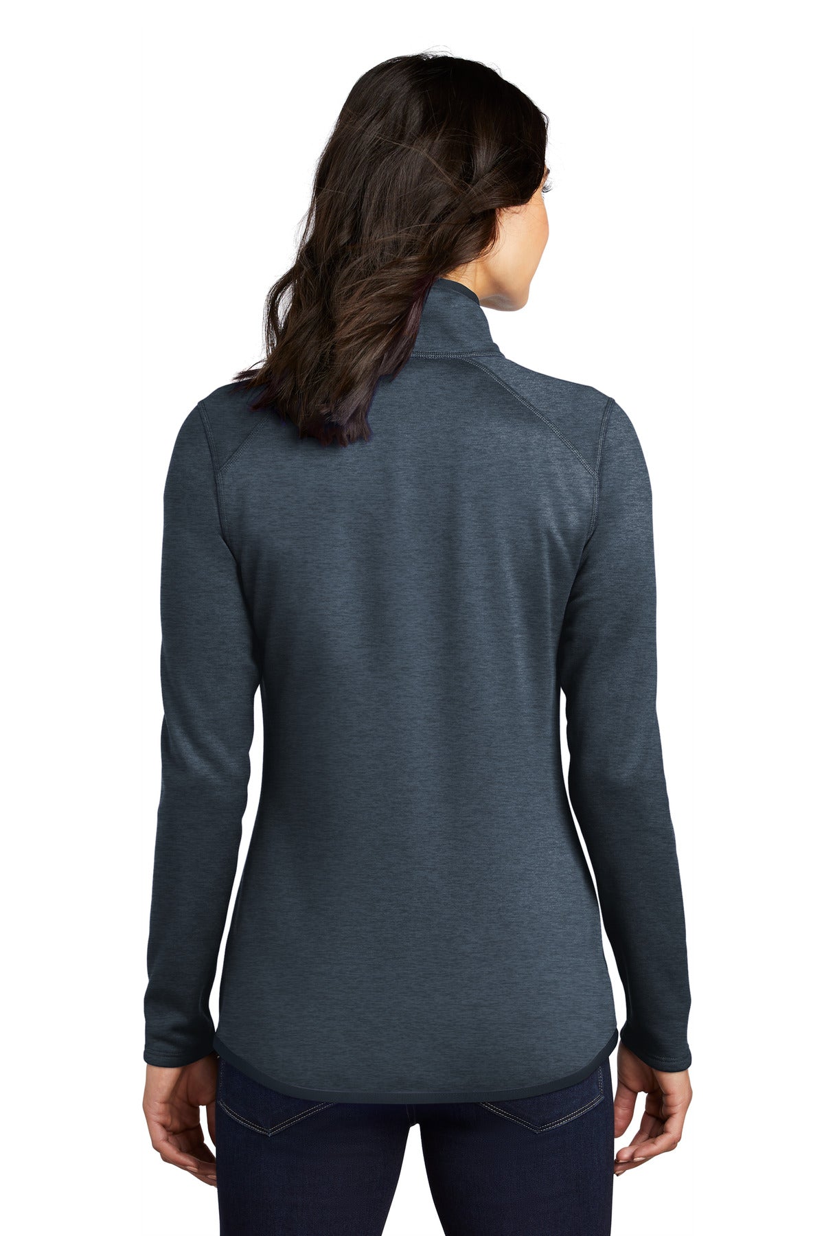 Custom Embroidered The North Face  Women's Skyline Full-Zip Fleece Jacket NF0A7V62,Urban Navy Heather
